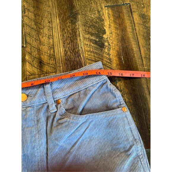 Wrangler Corduroy Light Blue/Purple Straight Leg Pants - Picture 6 of 8